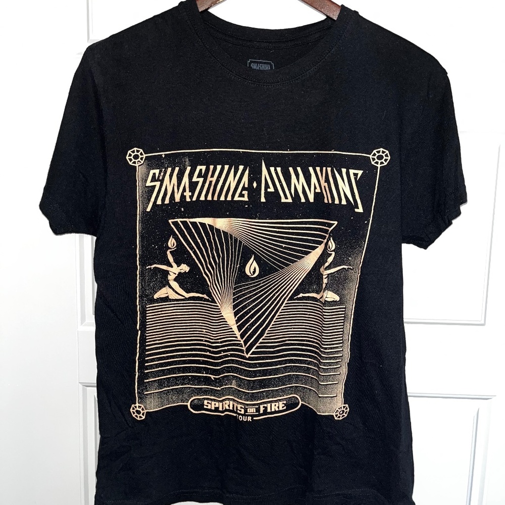 Smashing Pumpkins Black T-shirt, Medium, Spirits on Fire Tour